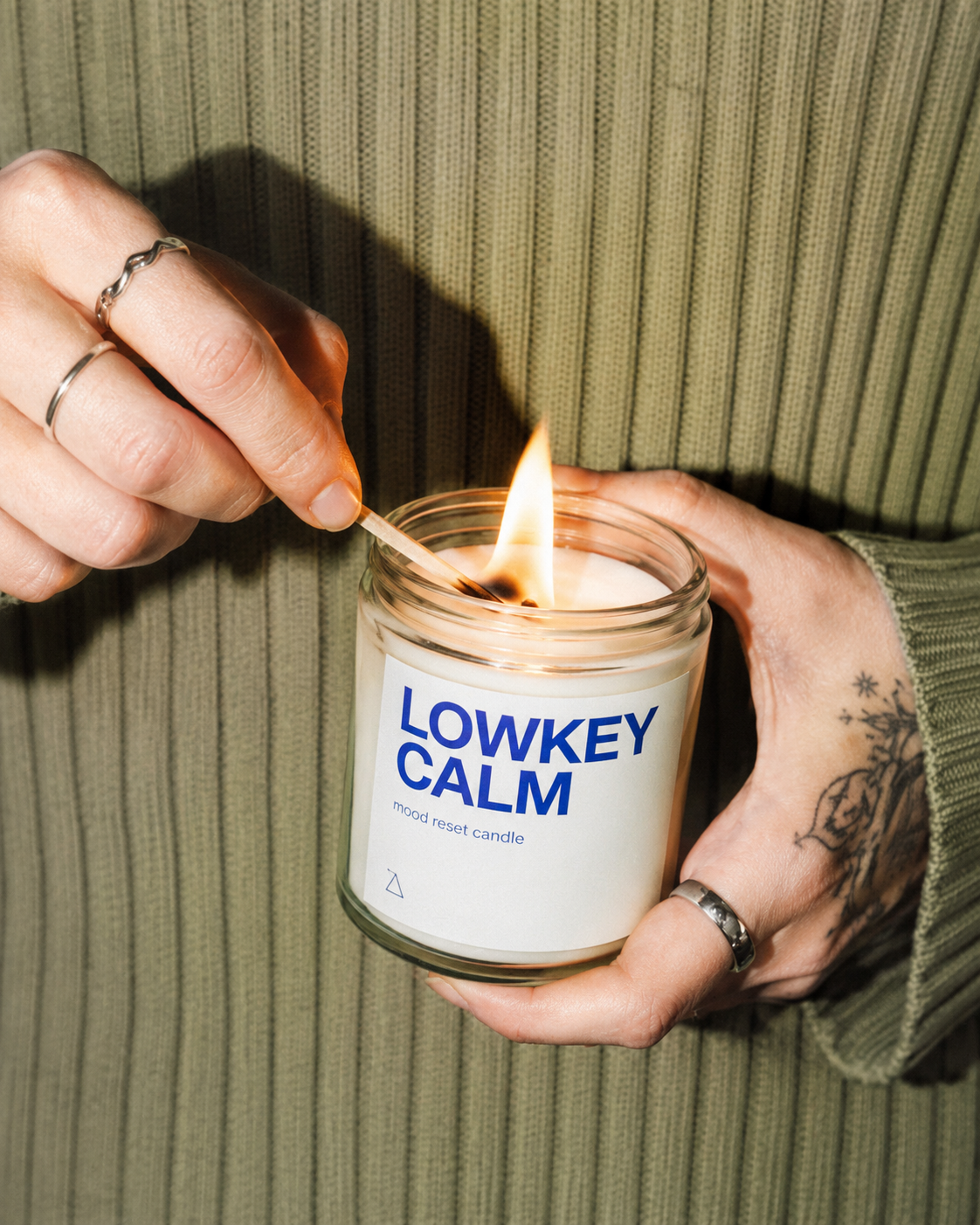 AI candle product photography for lifestyle and marketplace listings