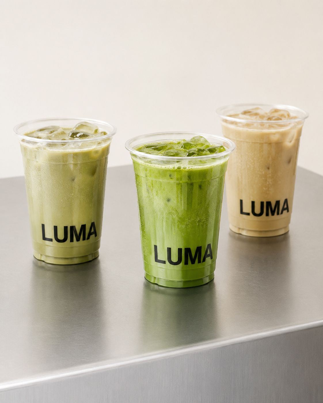 AI coffee and tea photography for Uber Eats cafe menus