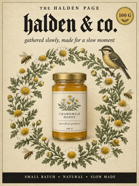 Blackletter Gazette: visuals that sell example made with Sellable
